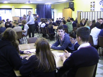 LCVP Table Quiz 2012. Photo: Ms. O'Kelly 
