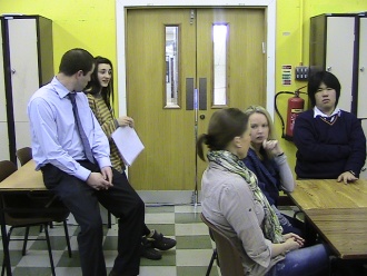 LCVP Table Quiz 2012. Photo: Ms. O'Kelly 
