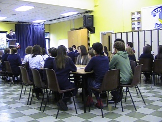 LCVP Table Quiz 2012. Photo: Ms. O'Kelly 
