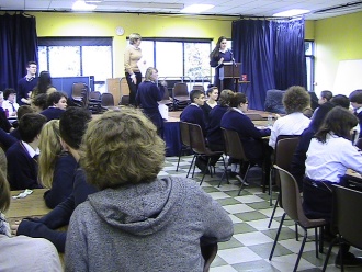 LCVP Table Quiz 2012. Photo: Ms. O'Kelly 
