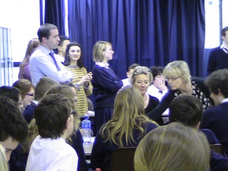LCVP Table Quiz 2012. Photo: Ms. O'Kelly 
