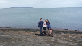 World Book Day: TY Students visit the dlr Lexicon Library, Dun Laoghaire Photo: Ms. Finnegan
