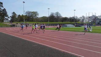 West Leinster Athletics Competition. Photo: Ms. Finnegan 
