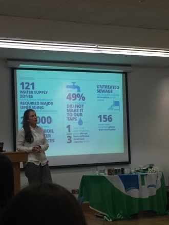 Green Schools Water Forum, October 2016 Photo: Ms O'Sullivan
