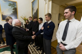 Diamond Jubilee Visit to Áras an Uachtaráin. Photo: John Ohle 
