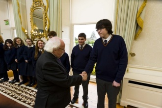 Diamond Jubilee Visit to Áras an Uachtaráin. Photo: John Ohle 

