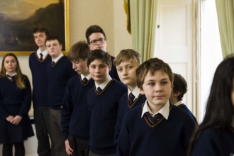 Diamond Jubilee Visit to Áras an Uachtaráin. Photo: John Ohle 
