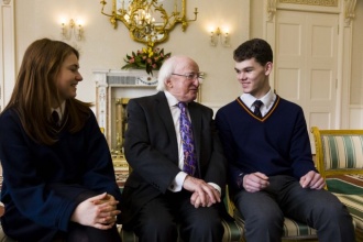 Diamond Jubilee Visit to Áras an Uachtaráin. Photo: John Ohle 
