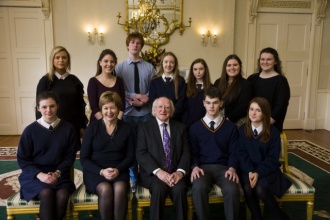 Diamond Jubilee Visit to Áras an Uachtaráin. Photo: John Ohle 
