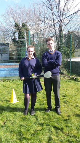 Seachtain na Gaeilge 2015: Puc Fada winners! Photo: Ms. Finnegan
