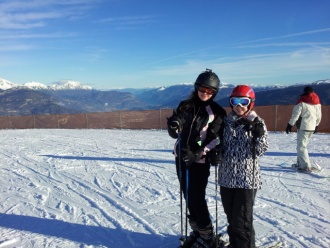 Ski trip to Italy, January 2014. Photo: Ms. Finnegan 

