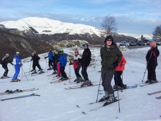 Ski trip to Italy, January 2014. Photo: Ms. Finnegan 
