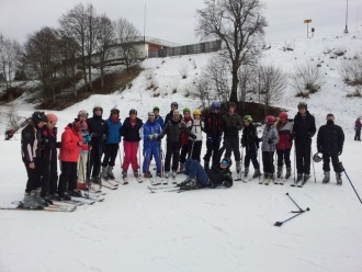 Ski trip to Italy, January 2014. Photo: Ms. Finnegan 
