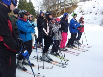 Ski trip to Italy, January 2014. Photo: Ms. Finnegan 
