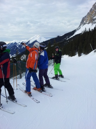Ski Trip to Austria, 2013. Photo: Ms. Finnegan 
