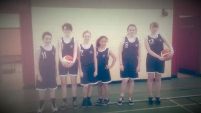 1st and 2nd Year Girls Basketball teams compete against Rathdown