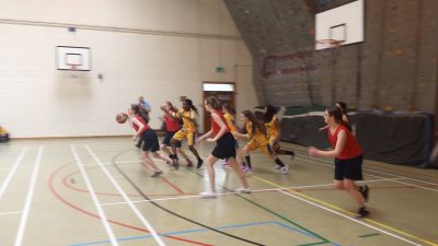 1st Year Girls Basketball come 3rd in the League