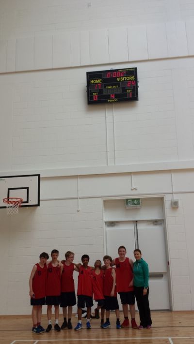 1st Year Boys Basketball League Final Winners Photo: Ms. Donohoe