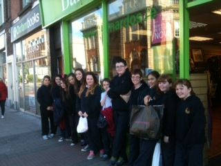 1st Year Art students complete Fashion Design project