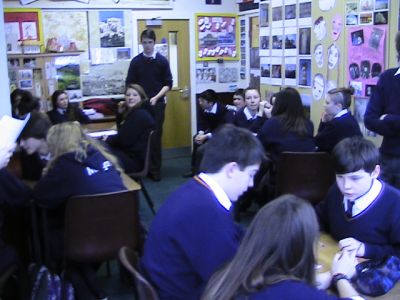 3rd Year team wins 2nd vs. 3rd Year Classics Table Quiz