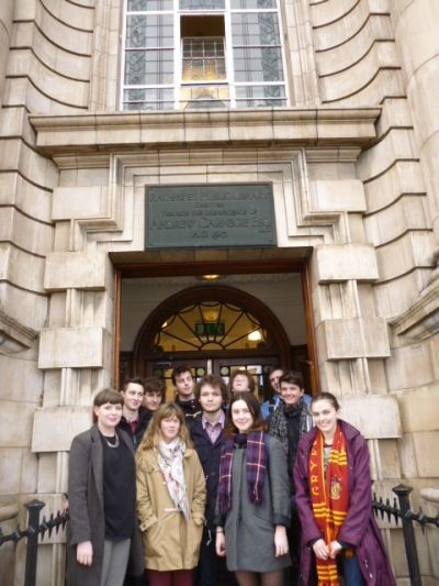 6th Year Classics students discover the neo-classical architecture of Rathmines Public Library