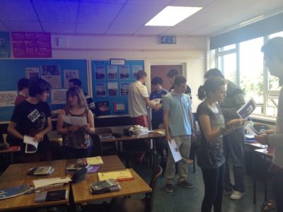 6th Year English students recite Heaney - under time constraints!