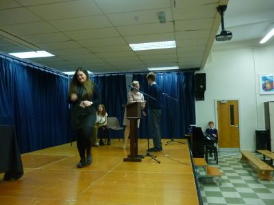 Awards Ceremony, October 2015. Photo: Moya McCrea