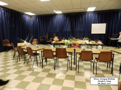 Flower Arranging Demonstration and Workshop for parents