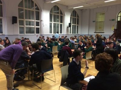 Classical Studies students go to tie-breaker question in the annual Ides of March Quiz