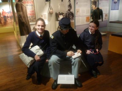 Arts Week 2013: Junior Cert. students visit Collins Barracks