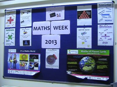 Maths Week 2013, 14th - 18th October 2013