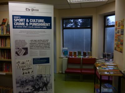 National Library of Ireland Temporary Exhibition: The Past from the Press