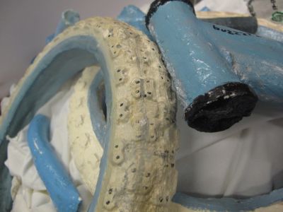 5th Year Art students finish Casting and Painting project