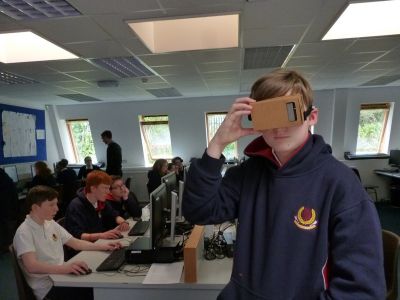Tech Week 2016: Fun with Google Cardboard and Makey, Makey!