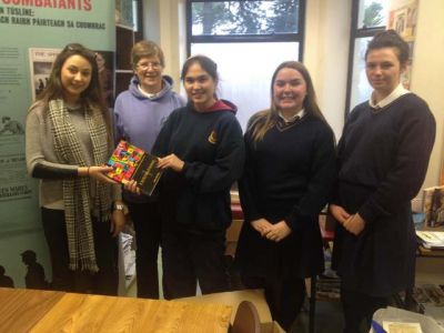Library books donated to UCD Volunteers Overseas, who ship to schools worldwide