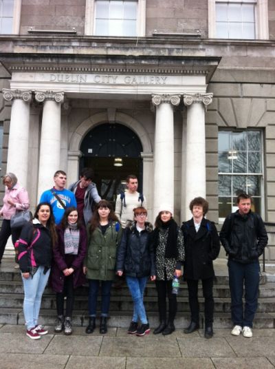 6th Year Art students visit Hugh Lane Gallery and National Gallery