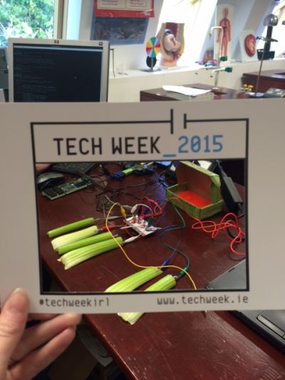 Tech Week 2015: students get to grips with Raspberry Pi, MaKey MaKey and Osmo