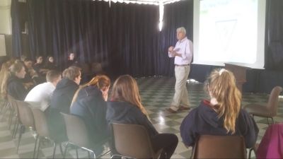 Aware visit TY students