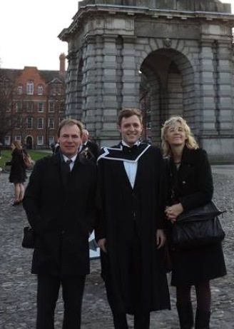 Past Pupil, Finn Keyes (2010) recently graduated