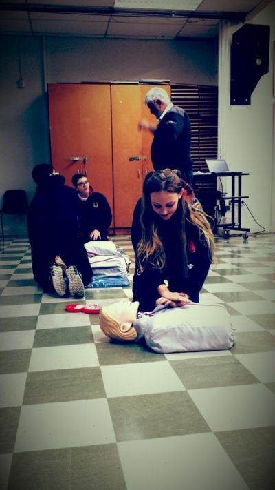 Transition Year students complete First Aid course