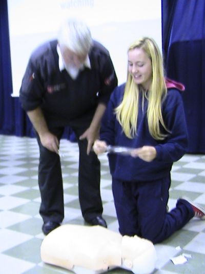 TY students complete basic First Aid course