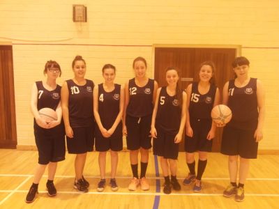 U19 Girls Basketball match against Lucan Community