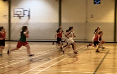 Another win for the 1st Year Girls Basketball team against Stanhope Street