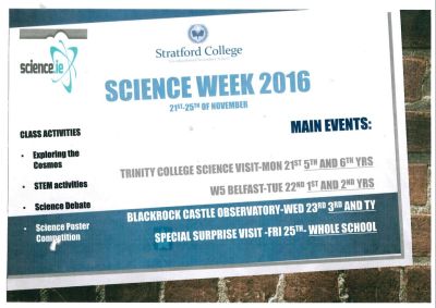 Science Week 2016 ... What’s on!