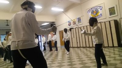TY students try out fencing