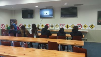 TY students learn how to drive