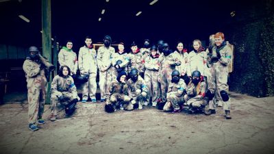 TYs survive Paintball!