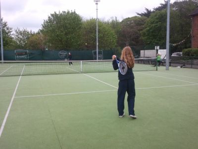 After-school tennis