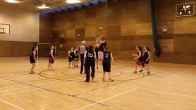 U16 Girls Basketball team play Cabra