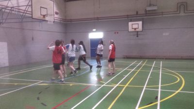 U16 Girls play Old Bawn in their first match of the basketball season